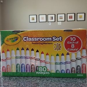 Crayola Classroom Set Markers